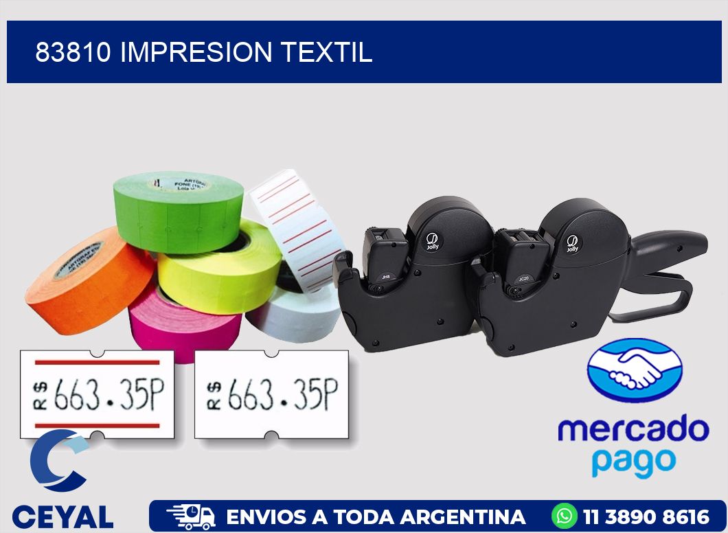 83810 IMPRESION TEXTIL