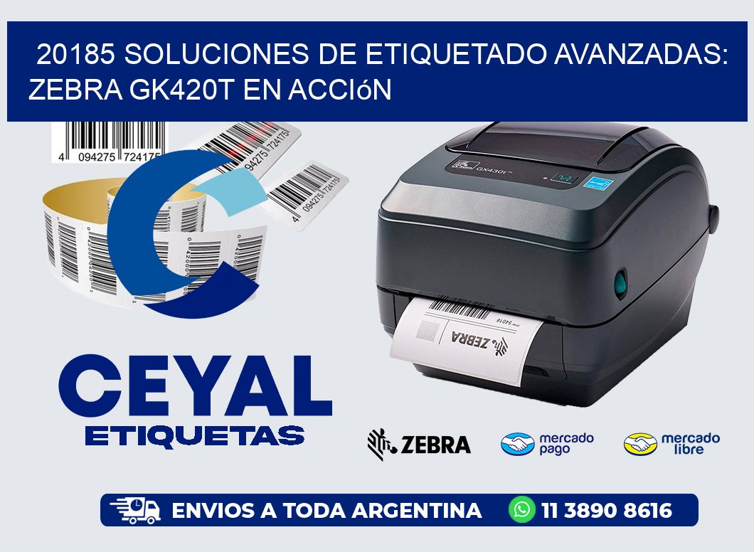 20185 Soluciones de Etiquetado Avanzadas: Zebra GK420T en Acción