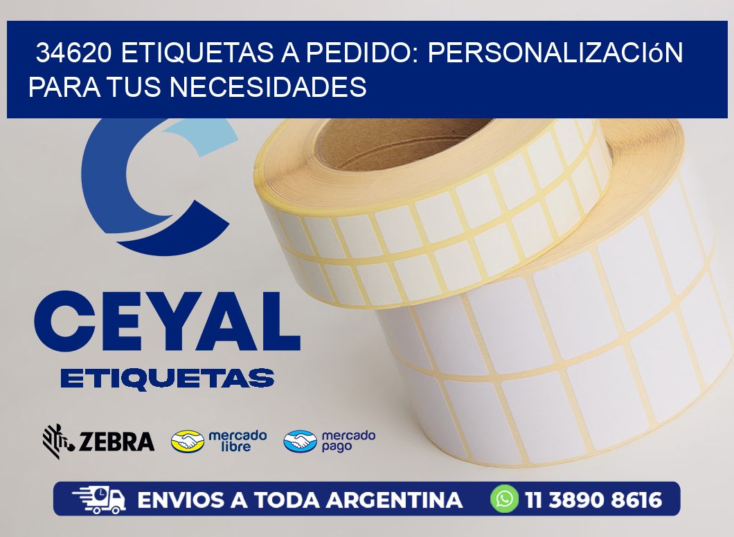 34620 Etiquetas a Pedido: Personalización para tus Necesidades