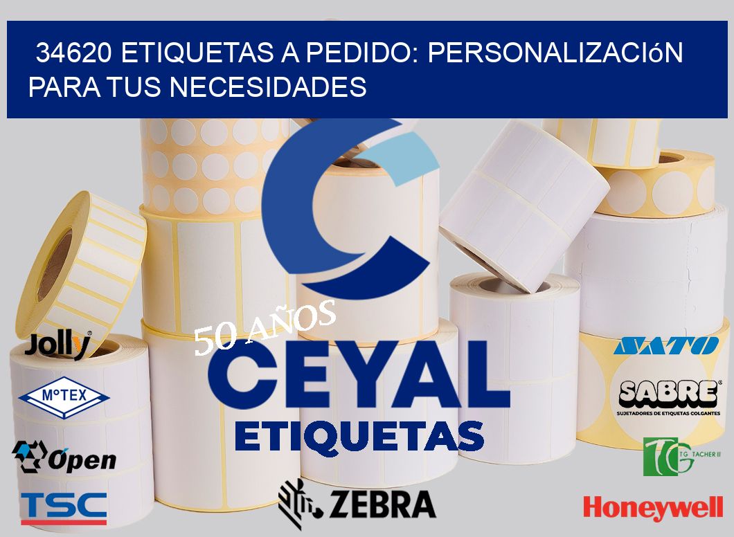 34620 Etiquetas a Pedido: Personalización para tus Necesidades