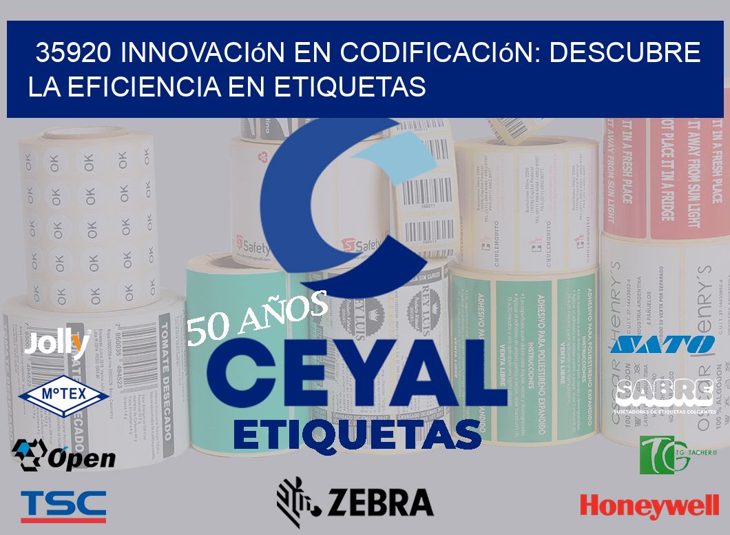 35920 Innovación en Codificación: Descubre la Eficiencia en Etiquetas