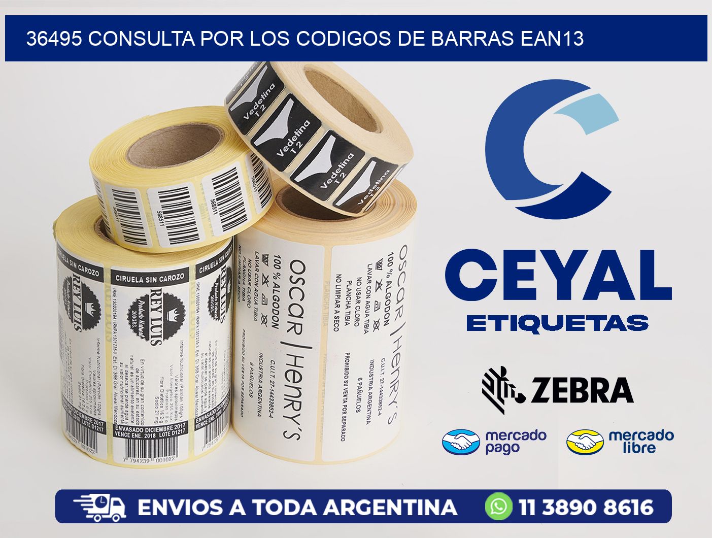 36495 CONSULTA POR LOS CODIGOS DE BARRAS EAN13