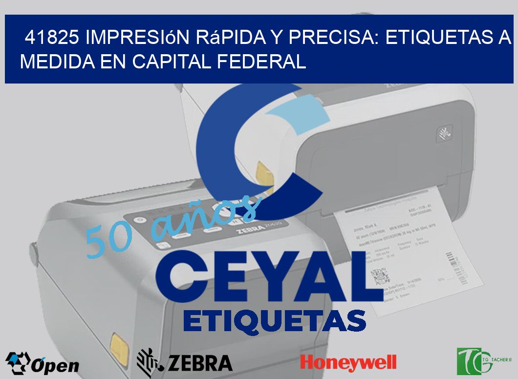 41825 Impresión Rápida y Precisa: Etiquetas a Medida en Capital Federal