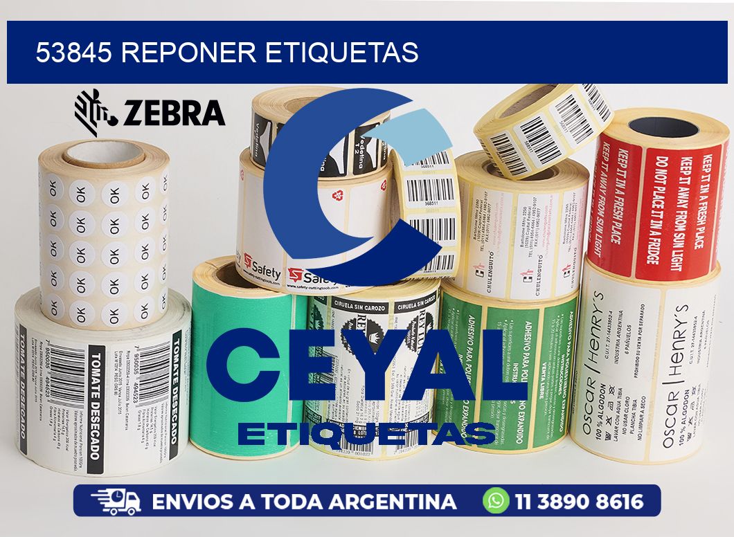 53845 REPONER ETIQUETAS