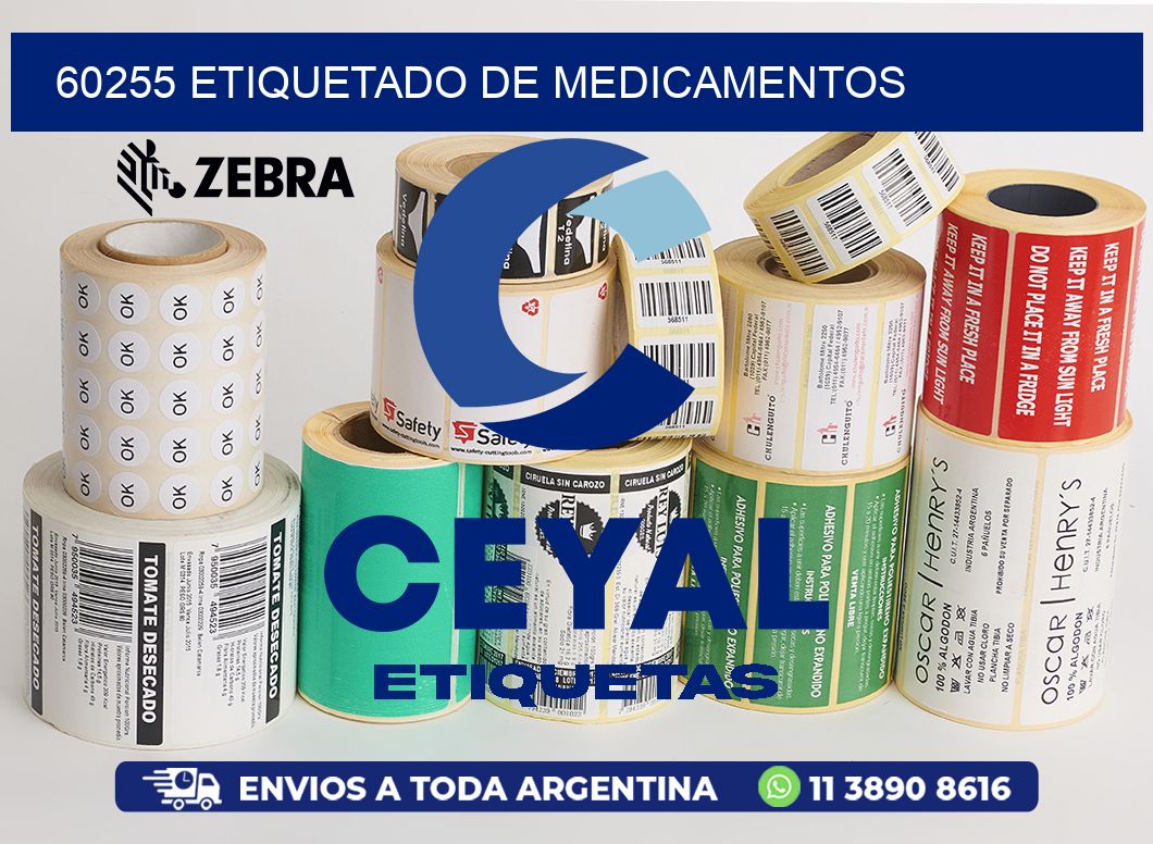 60255 etiquetado de medicamentos