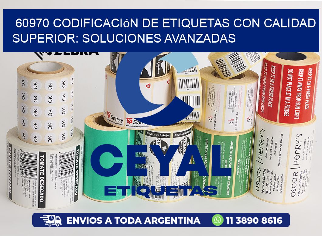 60970 Codificación de Etiquetas con Calidad Superior: Soluciones Avanzadas
