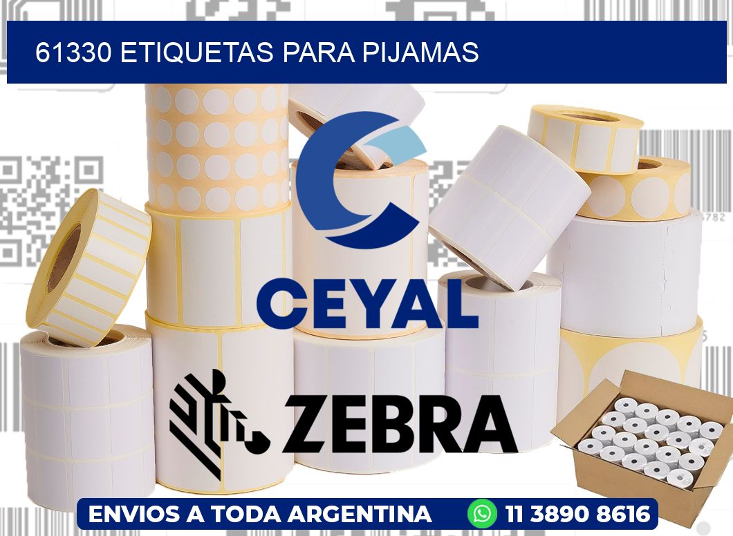 61330 ETIQUETAS PARA PIJAMAS
