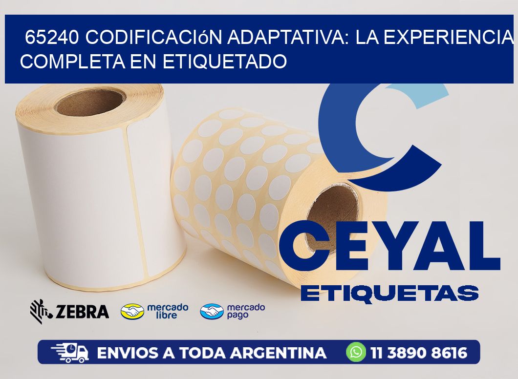 65240 Codificación Adaptativa: La Experiencia Completa en Etiquetado