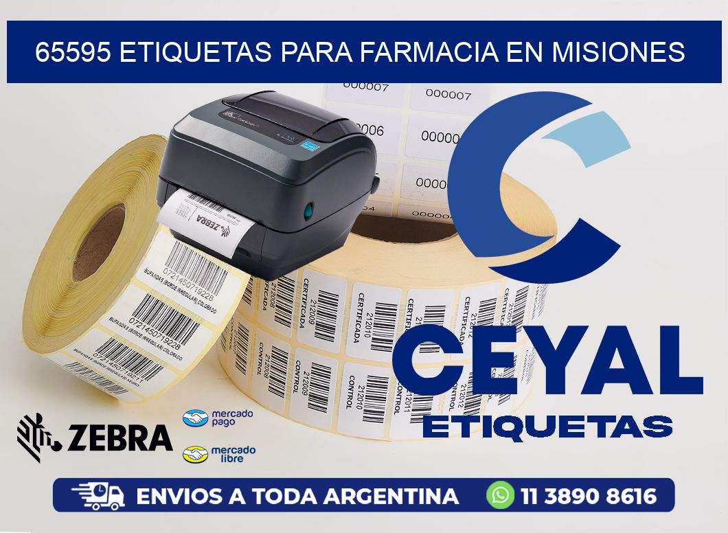 65595 ETIQUETAS PARA FARMACIA EN MISIONES