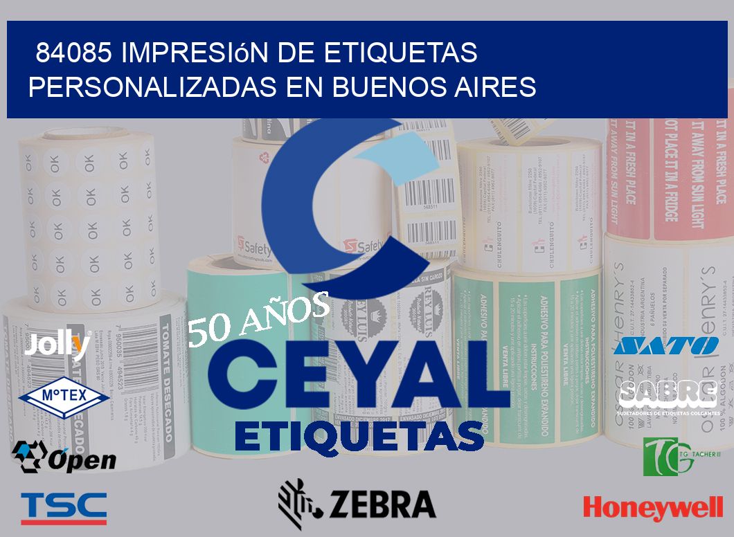 84085 Impresión de Etiquetas Personalizadas en Buenos Aires