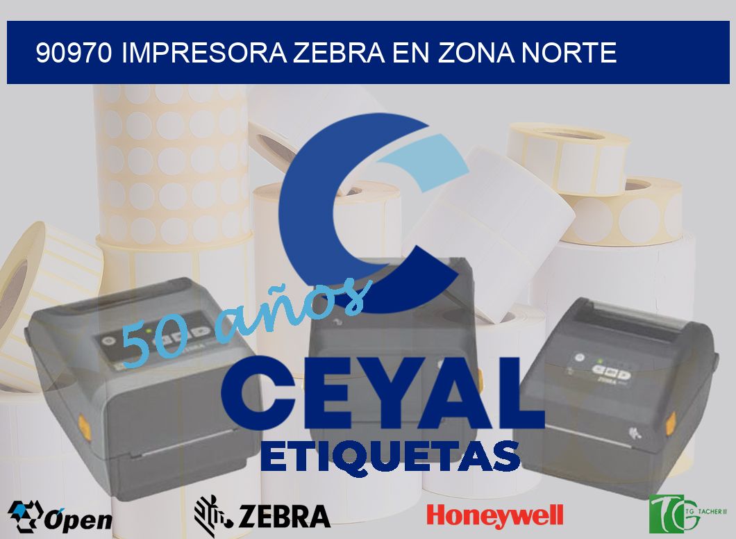 90970 IMPRESORA ZEBRA EN ZONA NORTE