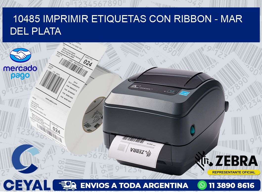 10485 IMPRIMIR ETIQUETAS CON RIBBON - MAR DEL PLATA