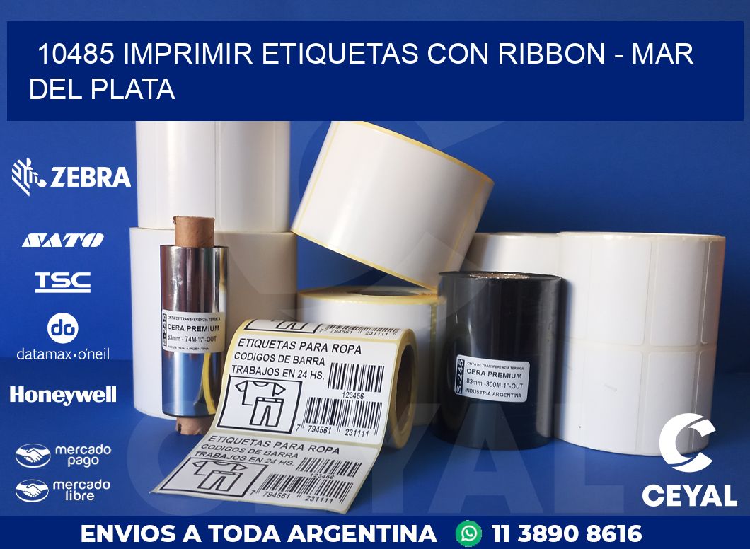 10485 IMPRIMIR ETIQUETAS CON RIBBON – MAR DEL PLATA