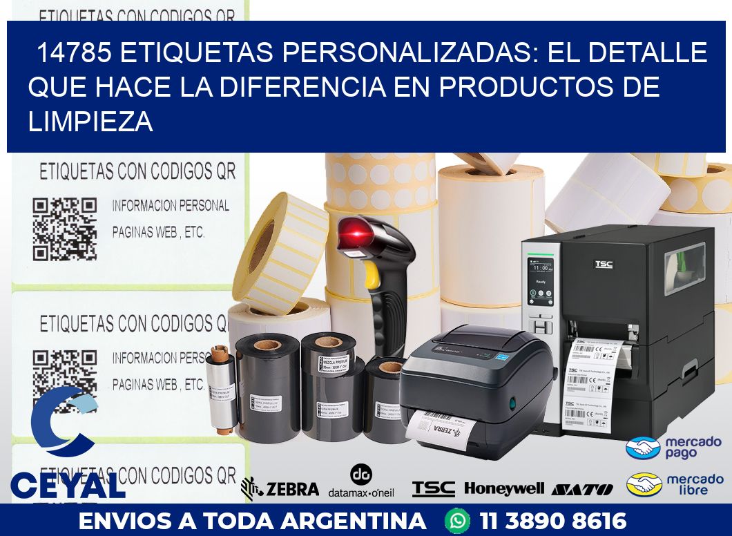 14785 ETIQUETAS PERSONALIZADAS: EL DETALLE QUE HACE LA DIFERENCIA EN PRODUCTOS DE LIMPIEZA