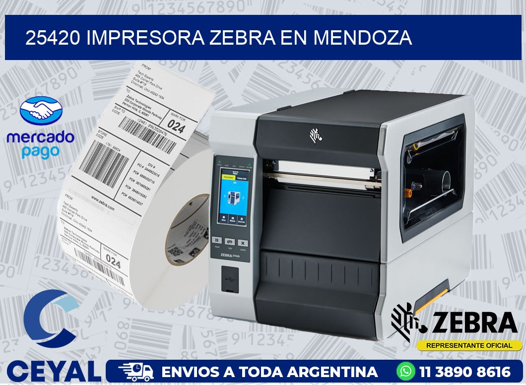 25420 IMPRESORA ZEBRA EN MENDOZA