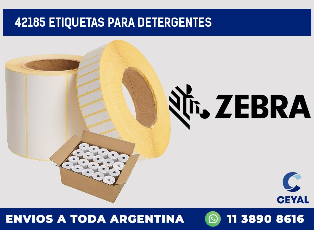 42185 ETIQUETAS PARA DETERGENTES
