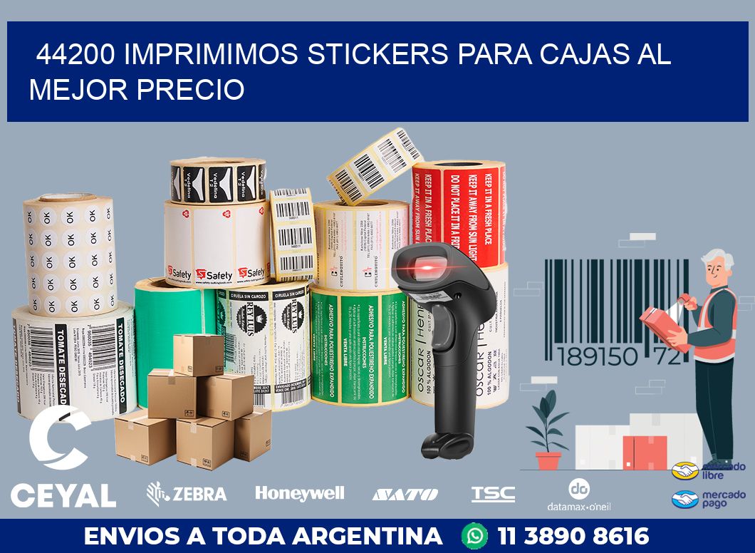 44200 IMPRIMIMOS STICKERS PARA CAJAS AL MEJOR PRECIO