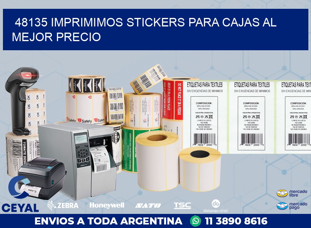 48135 IMPRIMIMOS STICKERS PARA CAJAS AL MEJOR PRECIO
