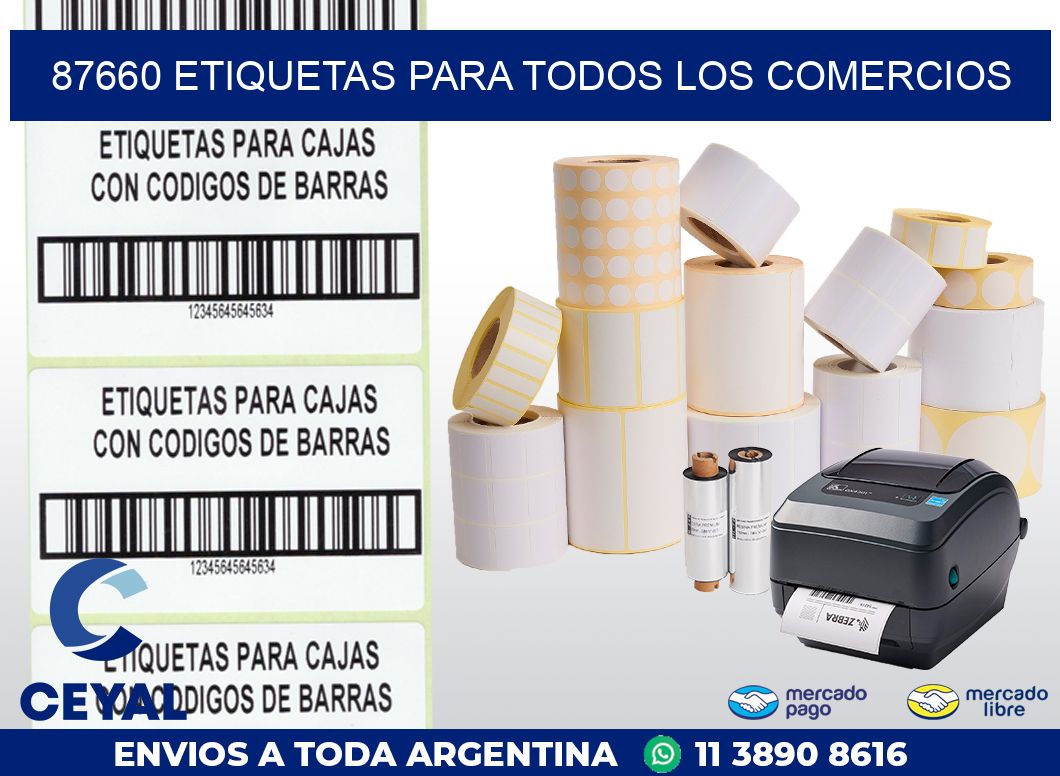 87660 ETIQUETAS PARA TODOS LOS COMERCIOS