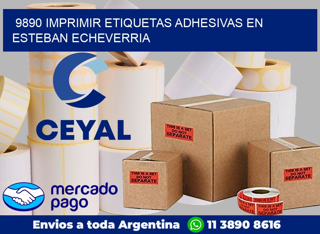 9890 IMPRIMIR ETIQUETAS ADHESIVAS EN ESTEBAN ECHEVERRIA