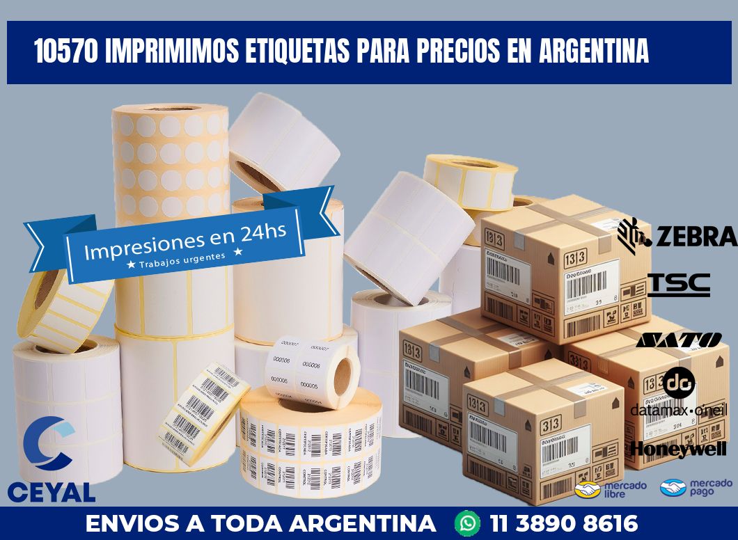 10570 IMPRIMIMOS ETIQUETAS PARA PRECIOS EN ARGENTINA
