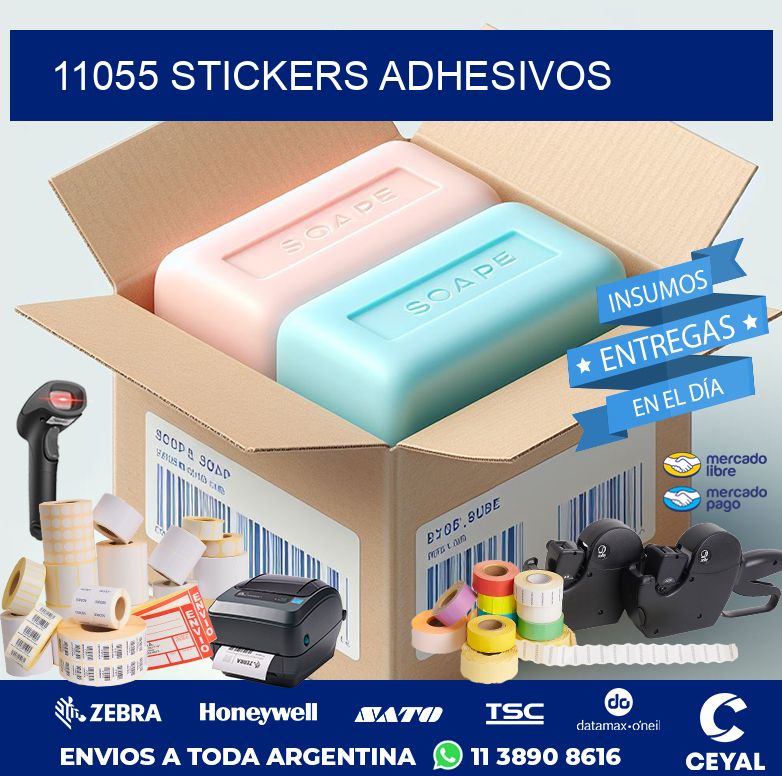 11055 STICKERS ADHESIVOS