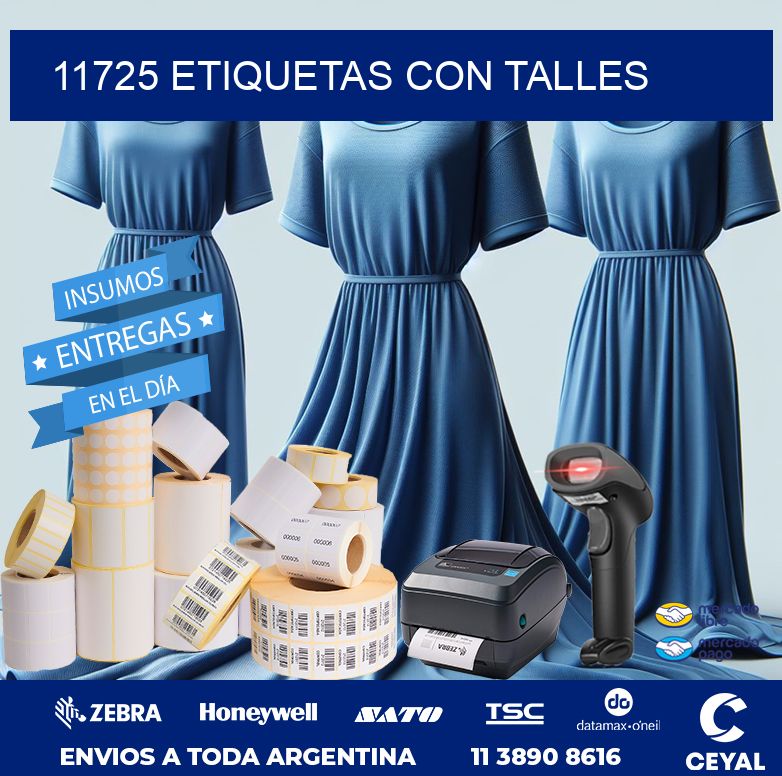 11725 ETIQUETAS CON TALLES