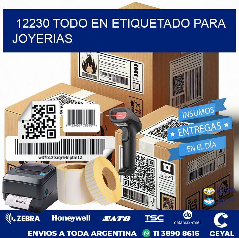 12230 TODO EN ETIQUETADO PARA JOYERIAS