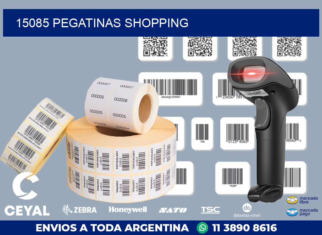 15085 PEGATINAS SHOPPING
