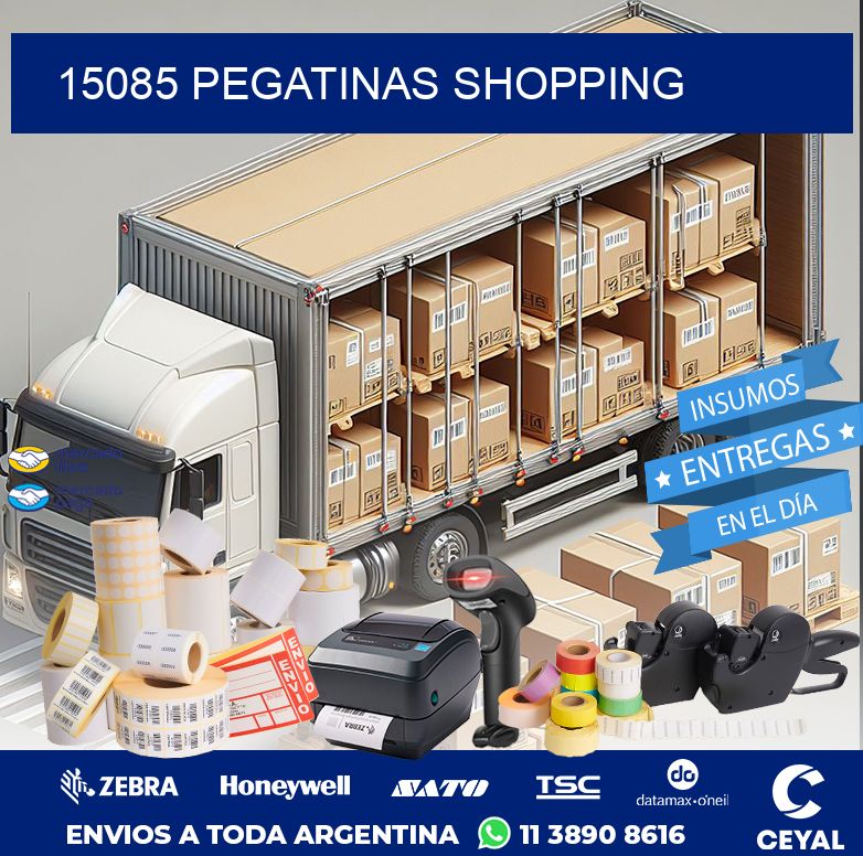 15085 PEGATINAS SHOPPING
