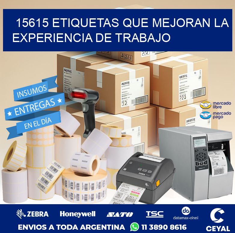 15615 ETIQUETAS QUE MEJORAN LA EXPERIENCIA DE TRABAJO