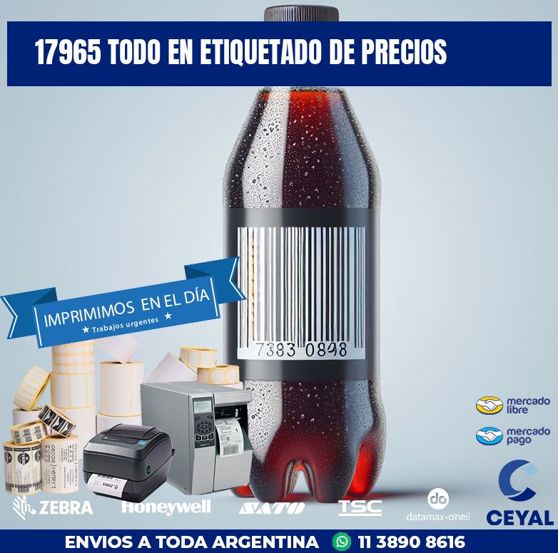 17965 TODO EN ETIQUETADO DE PRECIOS