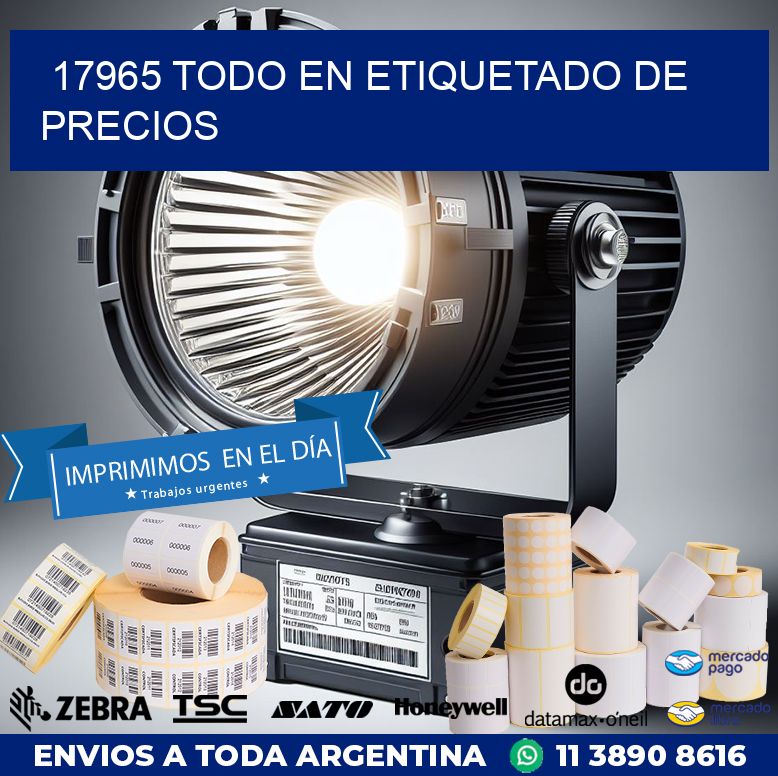 17965 TODO EN ETIQUETADO DE PRECIOS