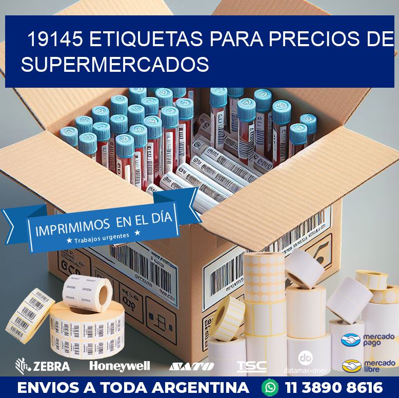 19145 ETIQUETAS PARA PRECIOS DE SUPERMERCADOS