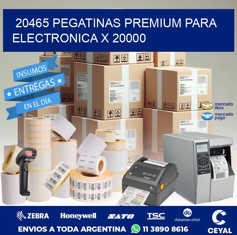 20465 PEGATINAS PREMIUM PARA ELECTRONICA X 20000