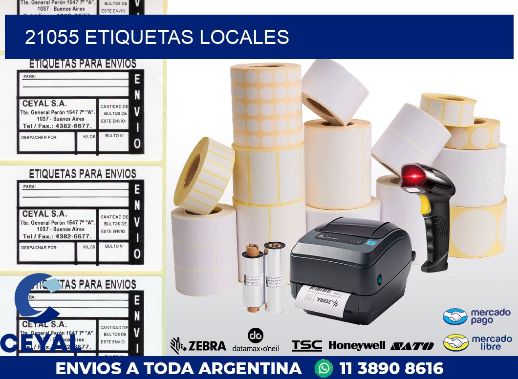 21055 ETIQUETAS LOCALES