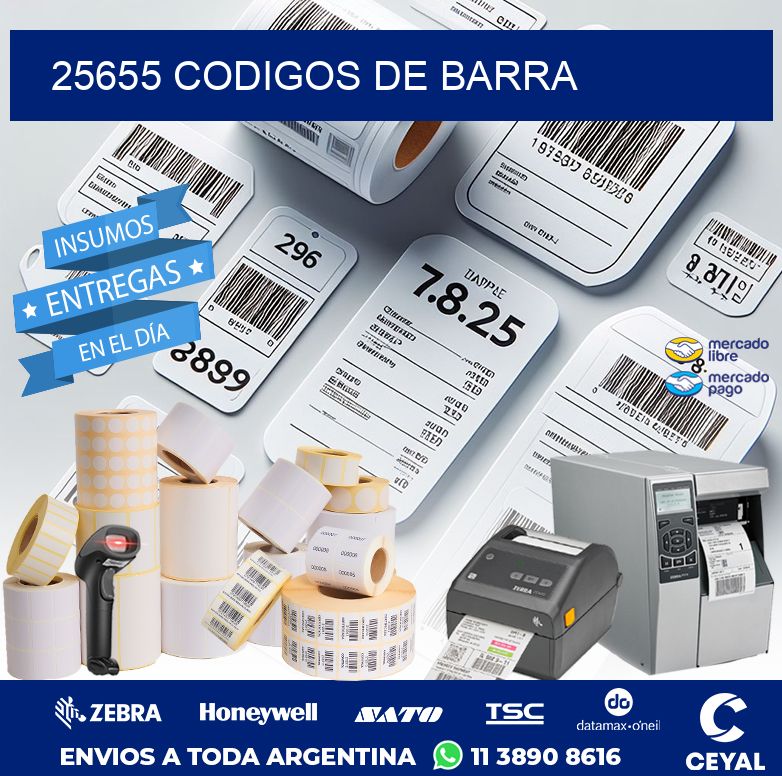 25655 CODIGOS DE BARRA