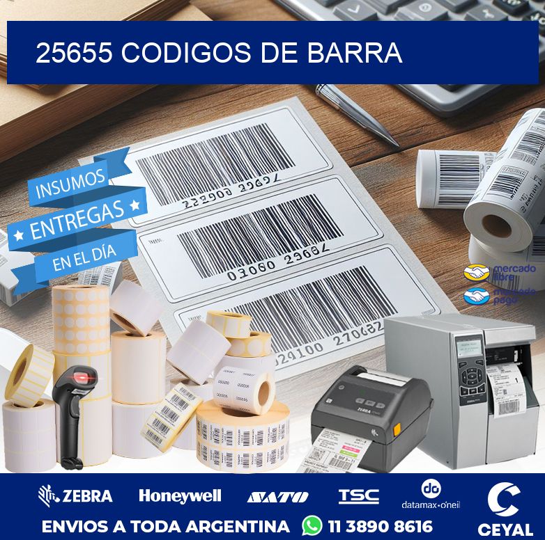25655 CODIGOS DE BARRA