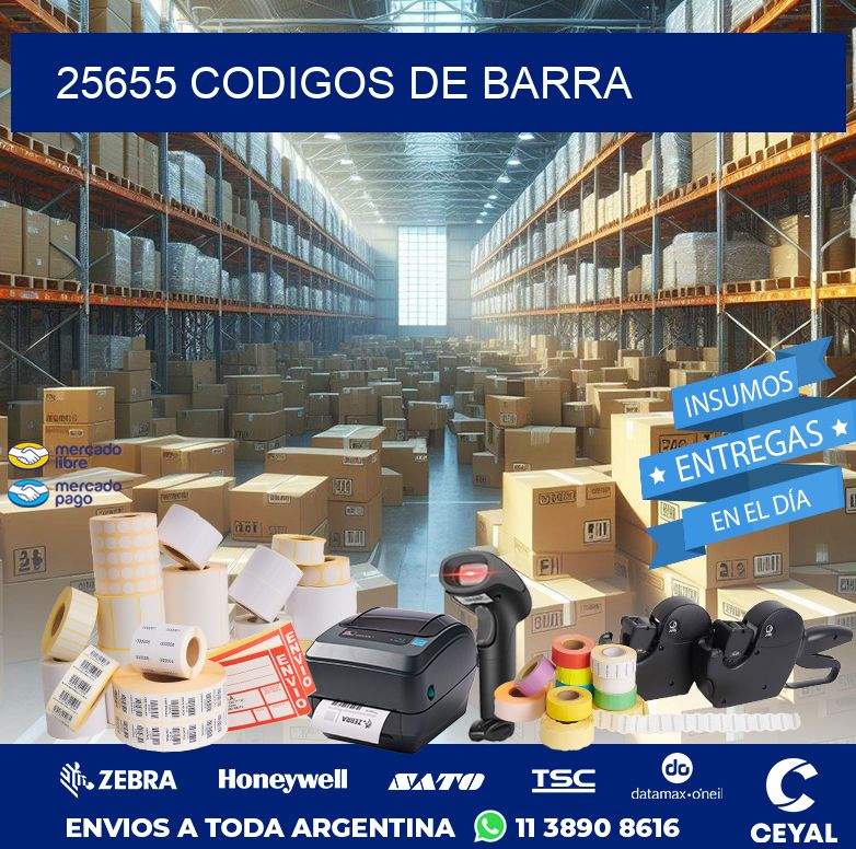 25655 CODIGOS DE BARRA