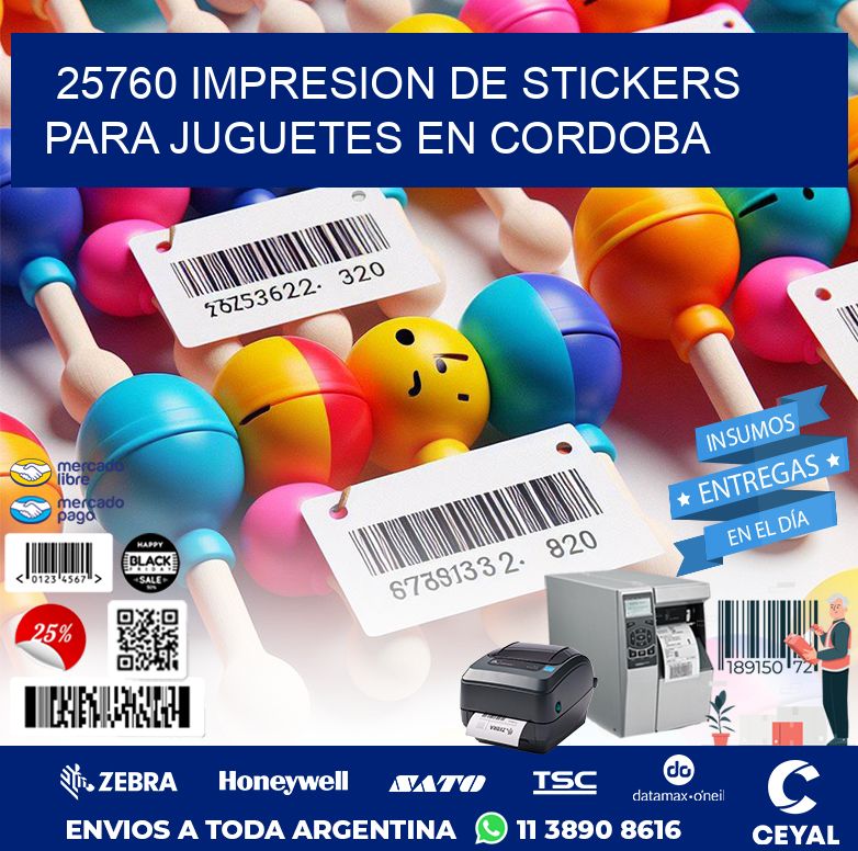 25760 IMPRESION DE STICKERS PARA JUGUETES EN CORDOBA