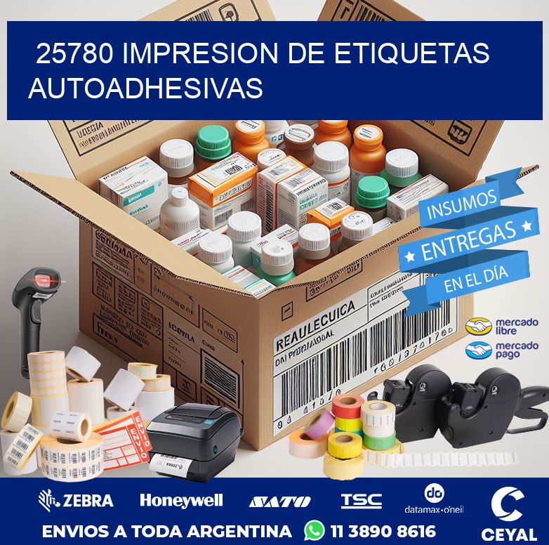 25780 IMPRESION DE ETIQUETAS AUTOADHESIVAS