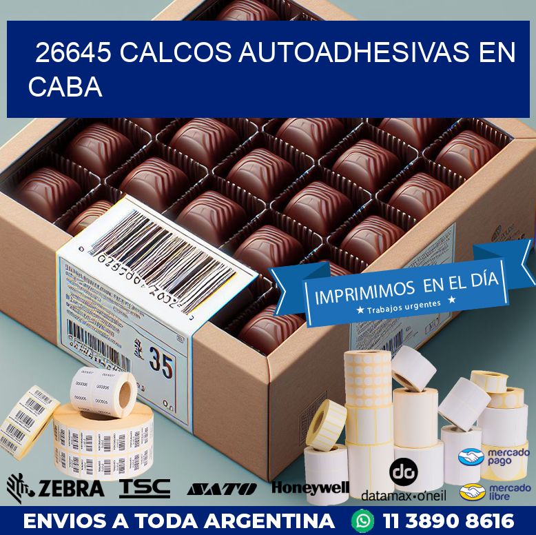 26645 CALCOS AUTOADHESIVAS EN CABA