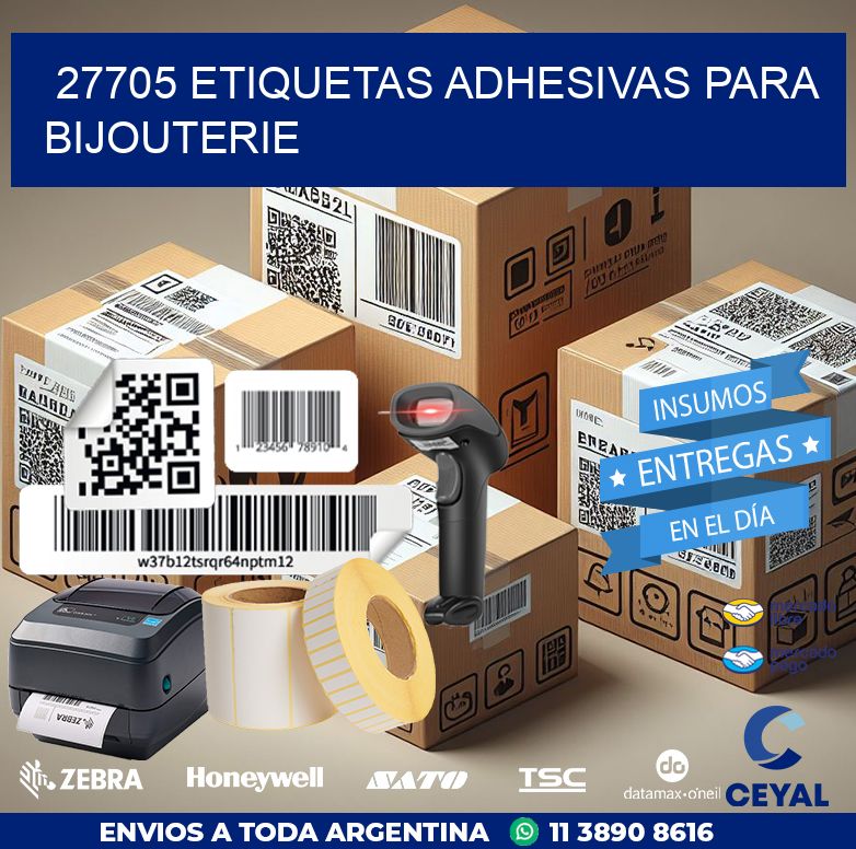 27705 ETIQUETAS ADHESIVAS PARA BIJOUTERIE