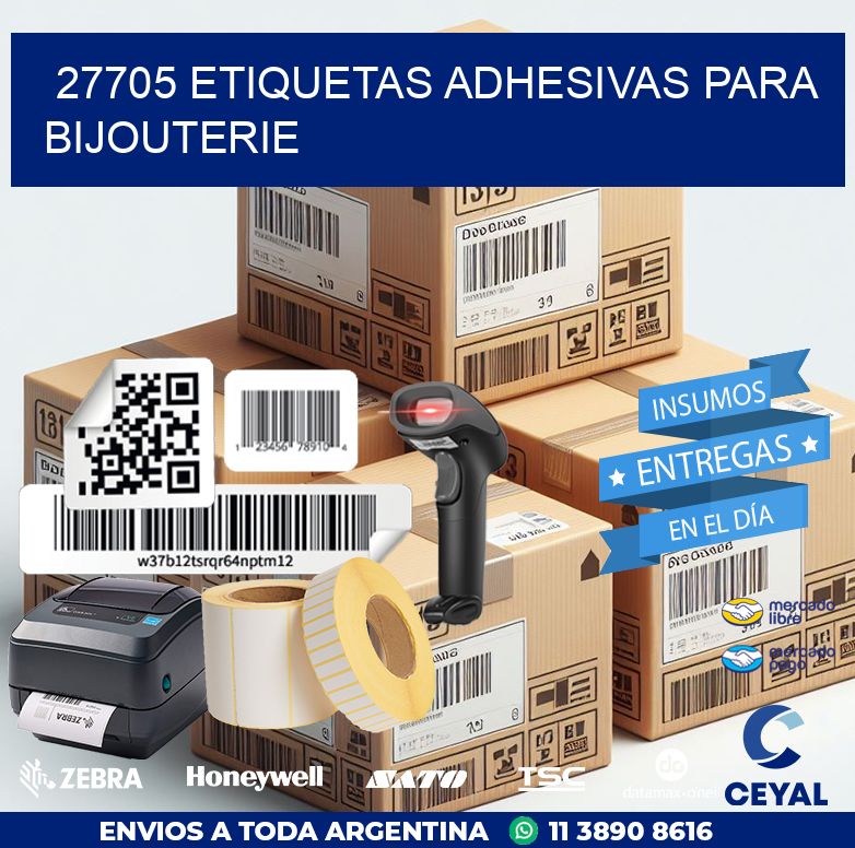 27705 ETIQUETAS ADHESIVAS PARA BIJOUTERIE