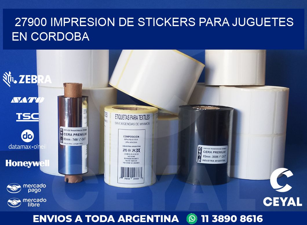 27900 IMPRESION DE STICKERS PARA JUGUETES EN CORDOBA