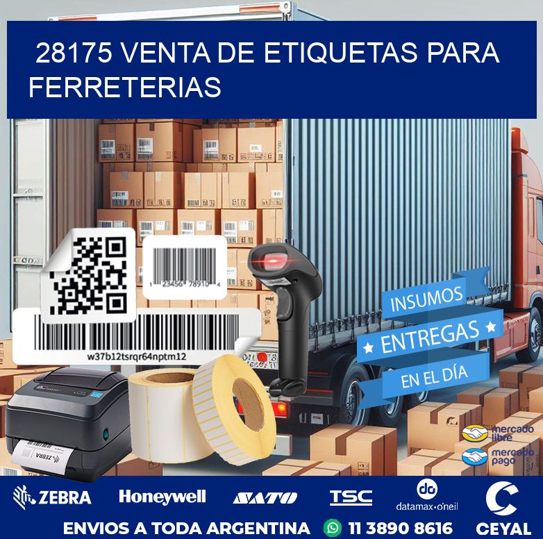 28175 VENTA DE ETIQUETAS PARA FERRETERIAS