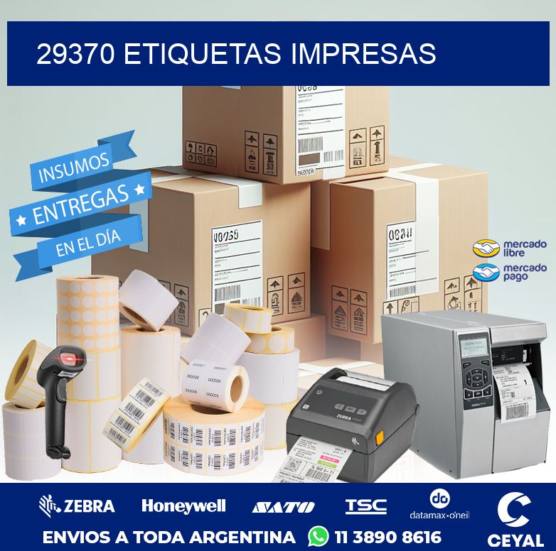 29370 ETIQUETAS IMPRESAS