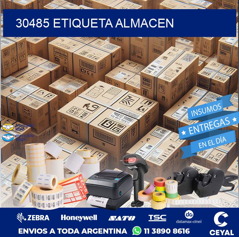 30485 ETIQUETA ALMACEN