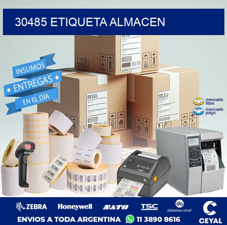30485 ETIQUETA ALMACEN