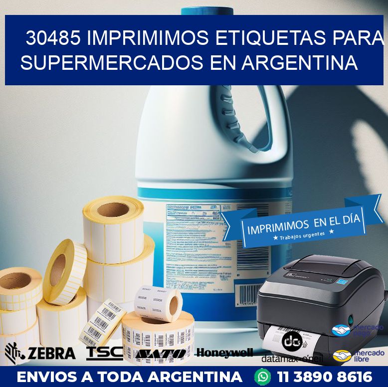 30485 IMPRIMIMOS ETIQUETAS PARA SUPERMERCADOS EN ARGENTINA